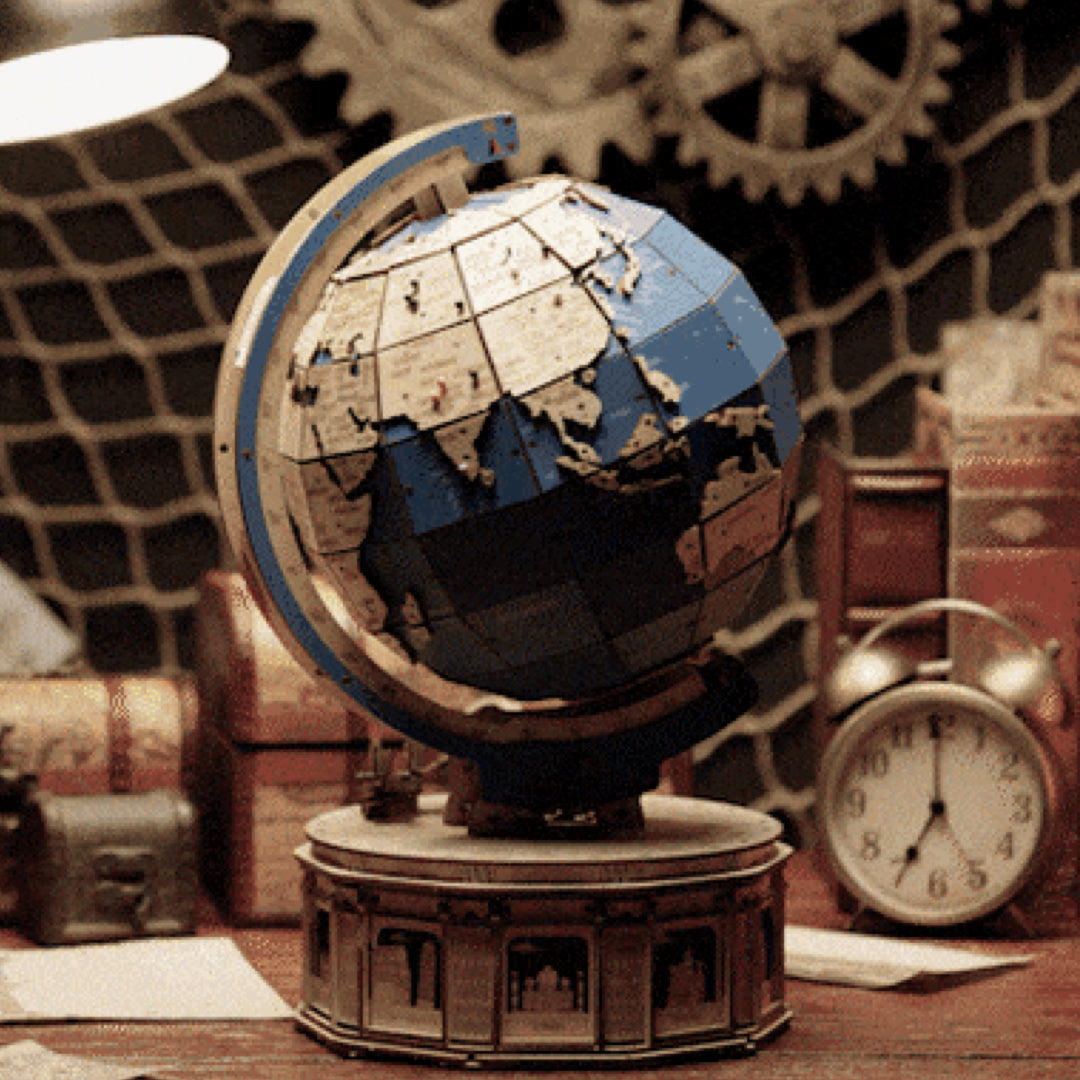 大人が本気になる!動くパズル地球儀「THE MARGLOBE」