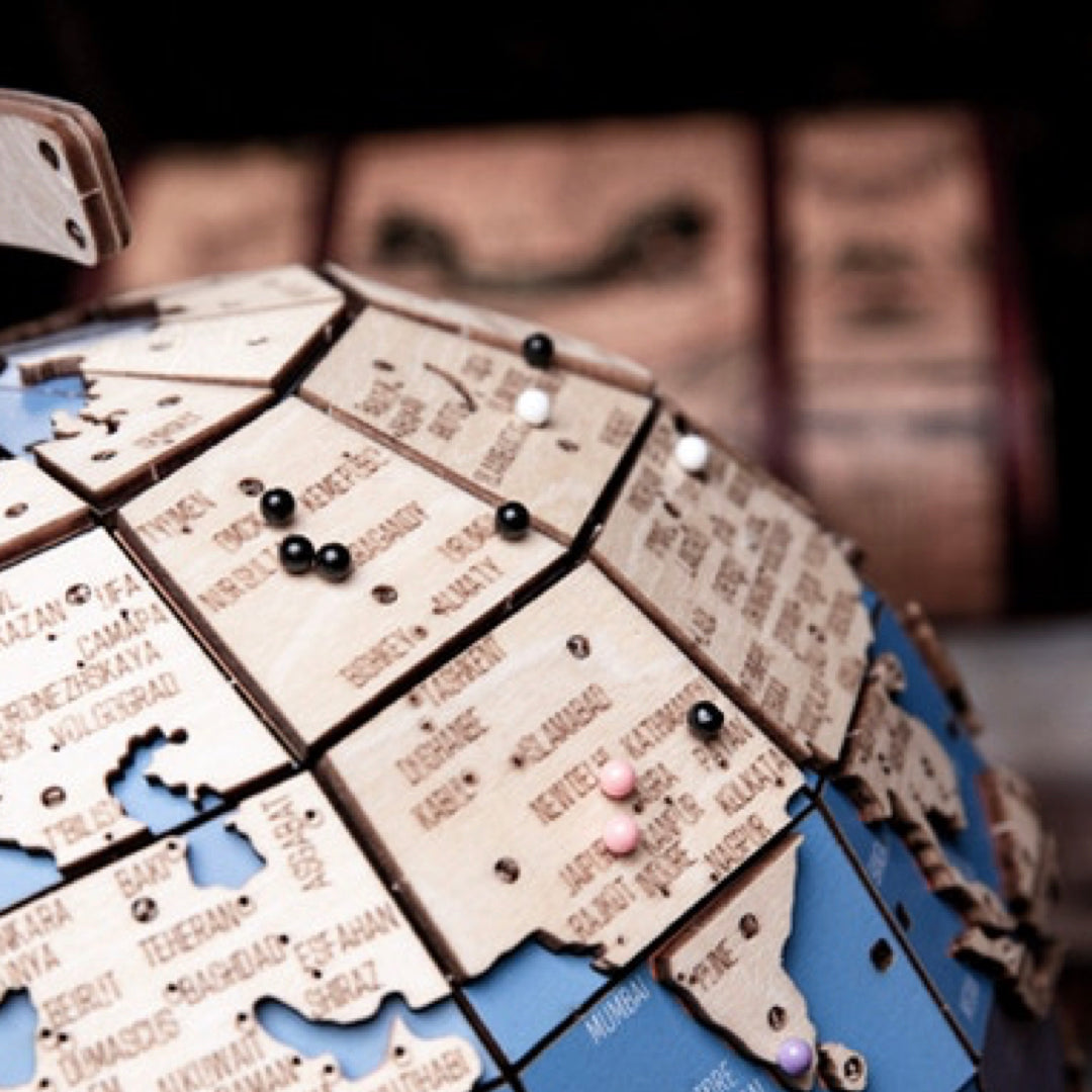 大人が本気になる!動くパズル地球儀「THE MARGLOBE」