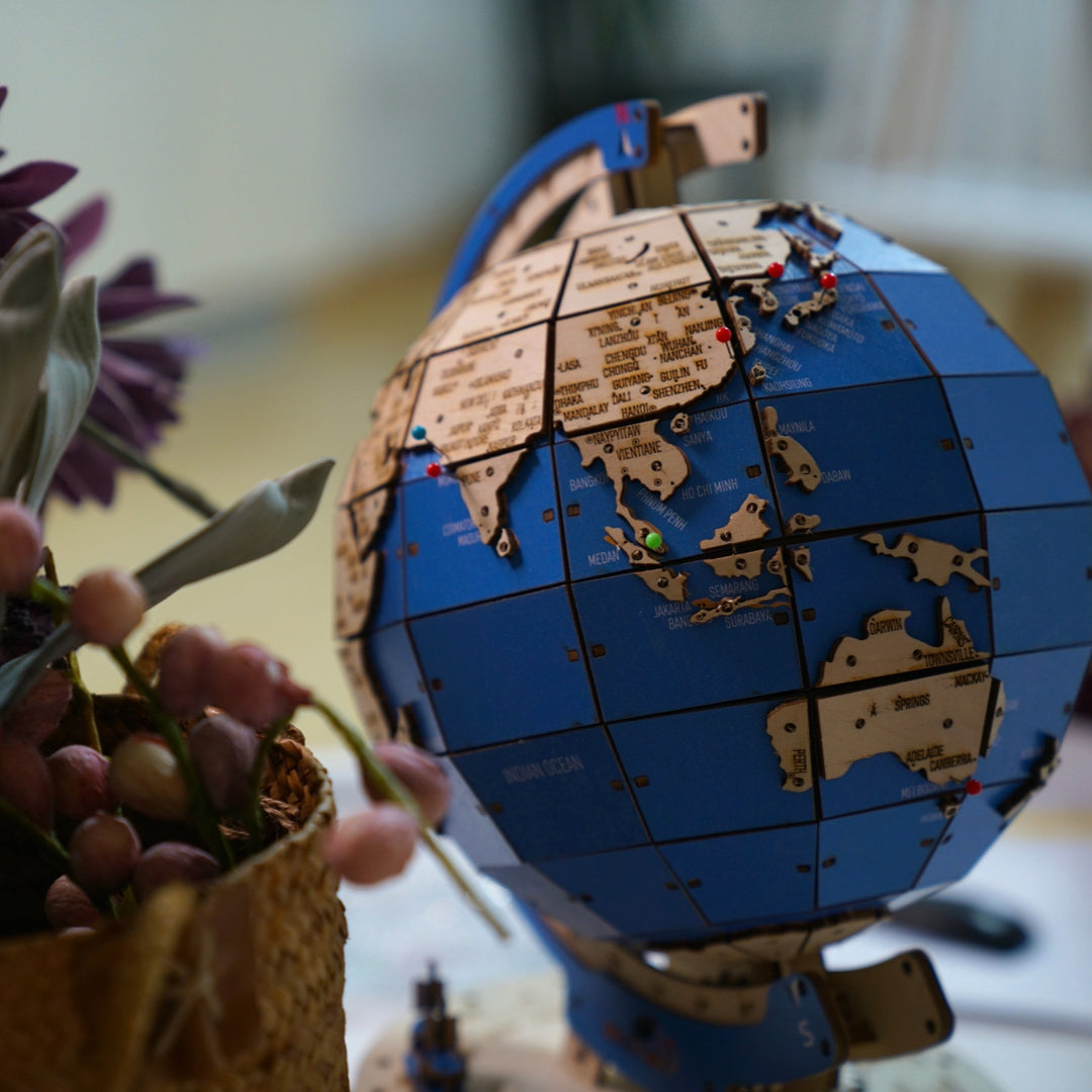 大人が本気になる!動くパズル地球儀「THE MARGLOBE」