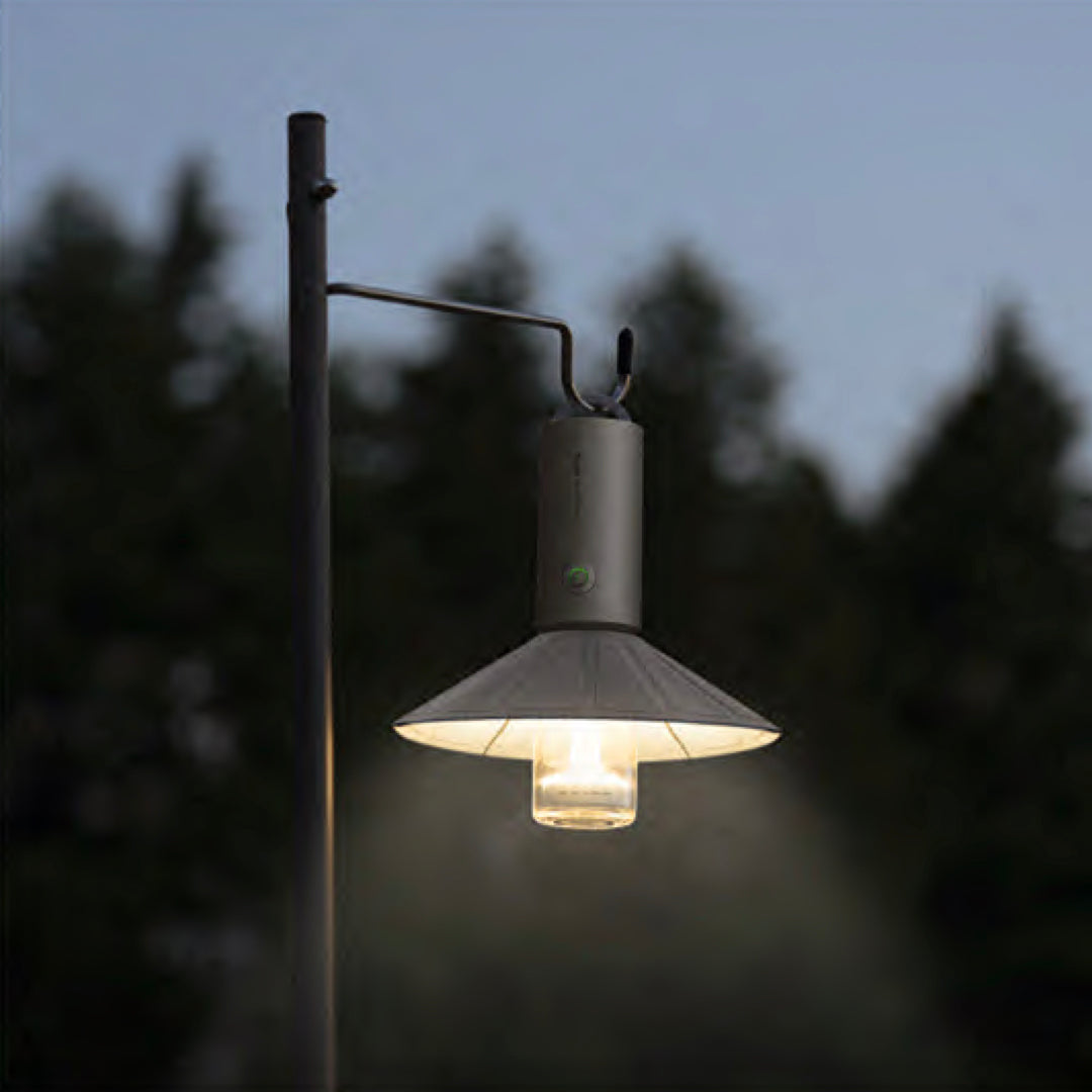 3つの光源搭載小型キャンプライト「HOTO CAMPLIGHT」