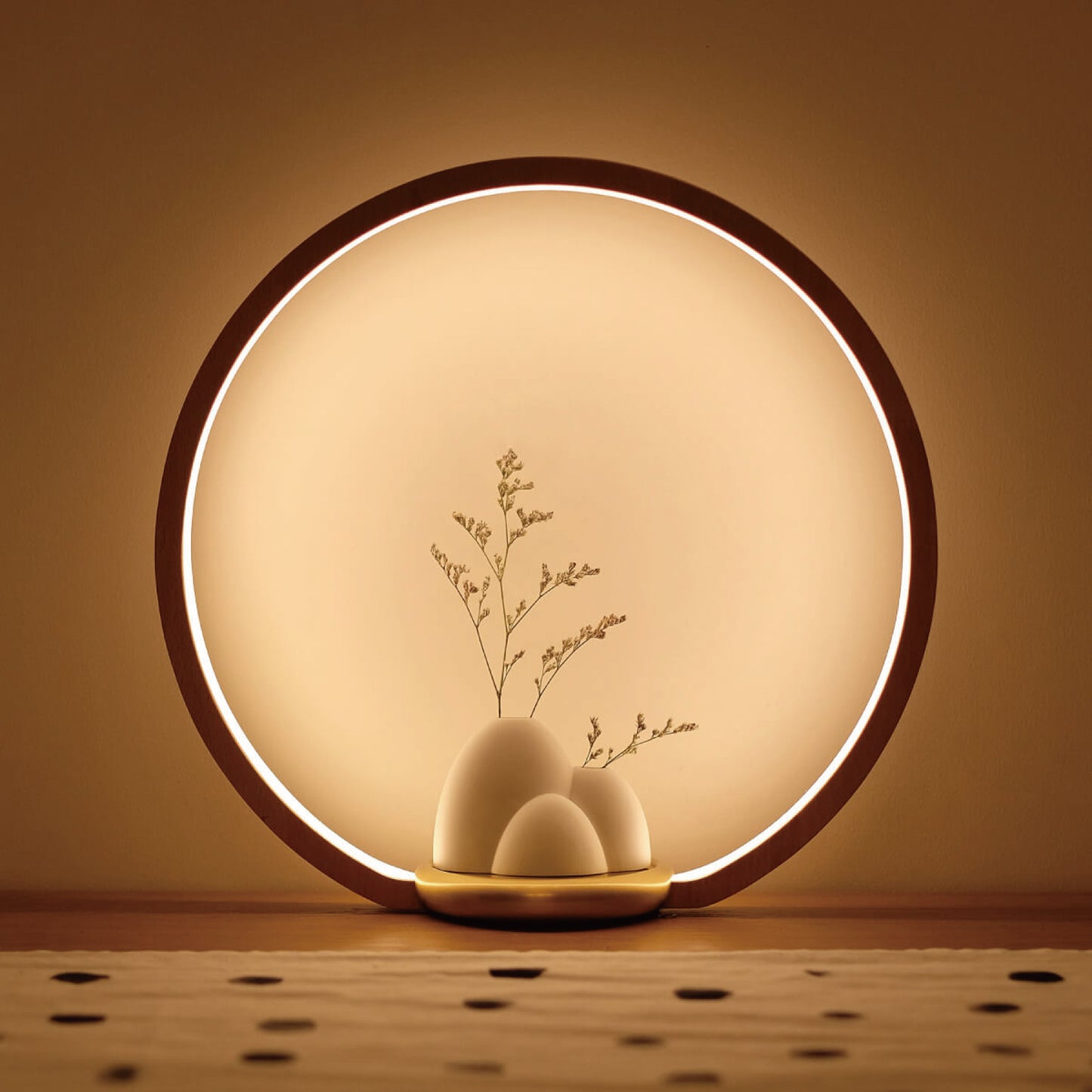 お部屋に景色を創る照明「O Lamp(オーランプ)」*お花プレゼント