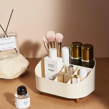 脚付き卓上メイクグッズ収納BOX「Receive case」　