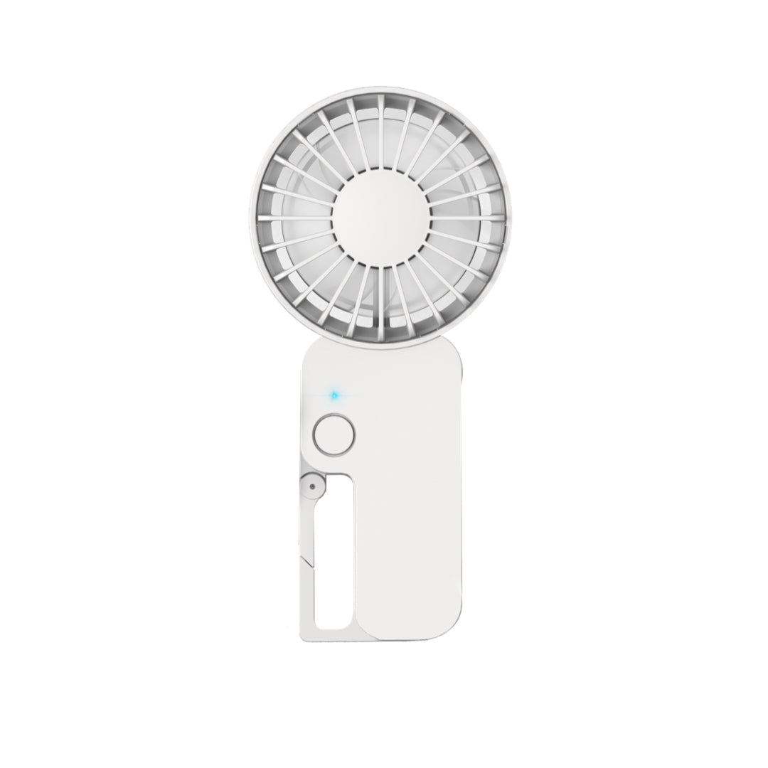 アウトドアにおすすめ！カラビナ付きハンディファン「Hook Fan」