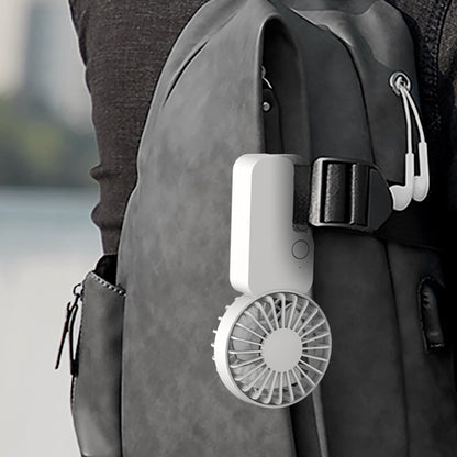アウトドアにおすすめ！カラビナ付きハンディファン「Hook Fan」