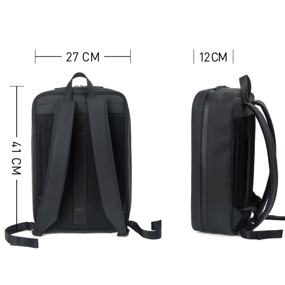 荷物を丁寧に整理整頓。スクエアデザインのスマートバックパック「FISHERMAN BACKPACK」