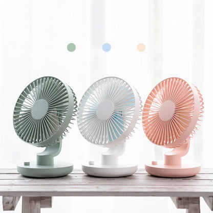 首振り機能つき！充電式卓上ファン「Ballet Rotating Desktop Fan」