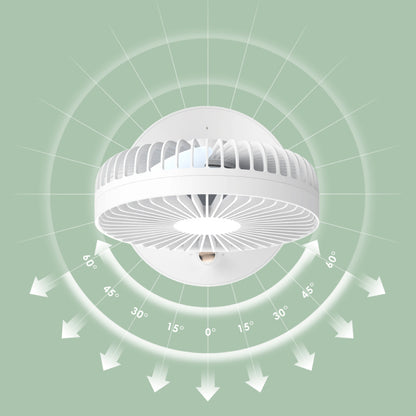 首振り機能つき！充電式卓上ファン「Ballet Rotating Desktop Fan」