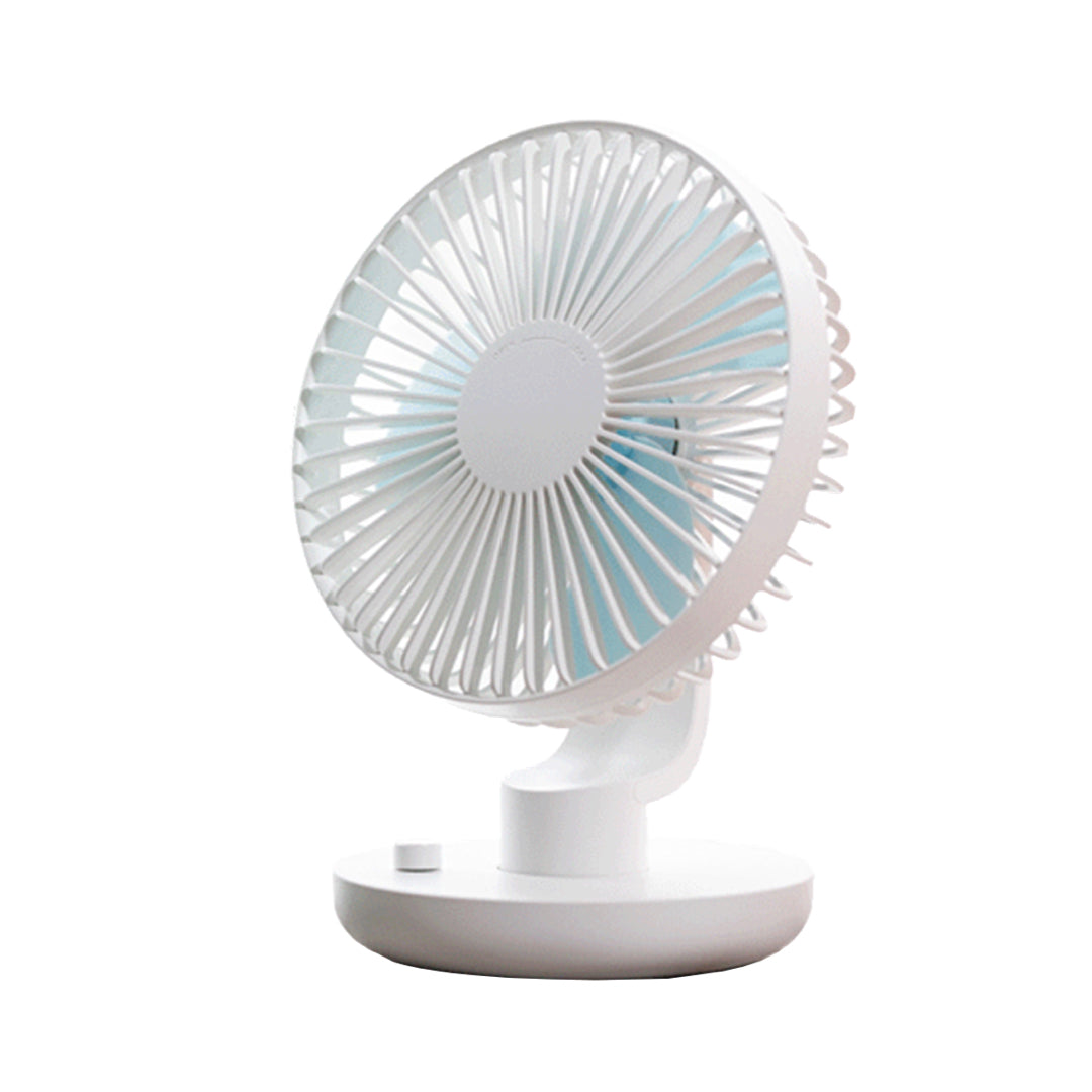 首振り機能つき！充電式卓上ファン「Ballet Rotating Desktop Fan」