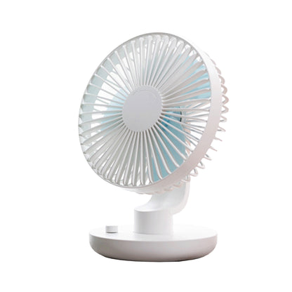 首振り機能つき！充電式卓上ファン「Ballet Rotating Desktop Fan」