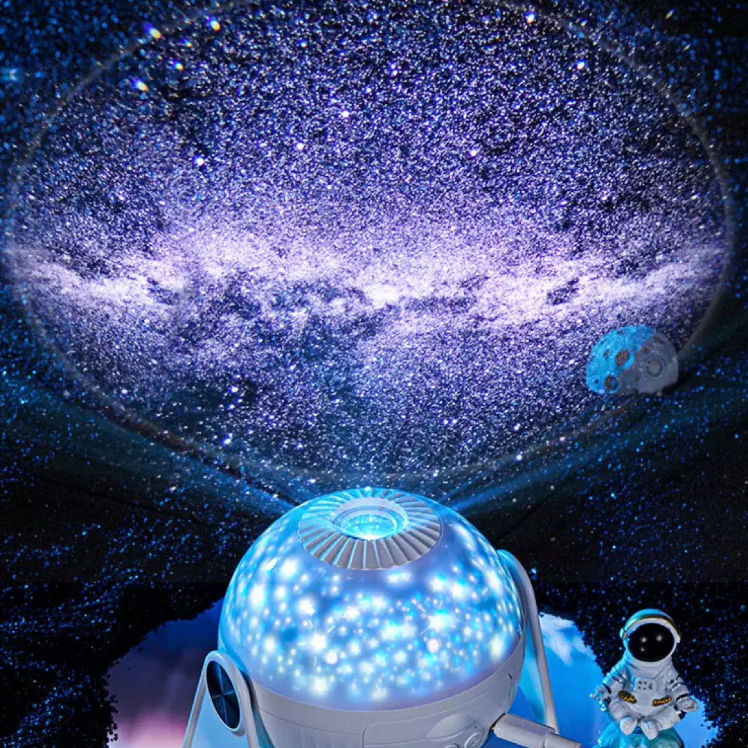 お部屋が夜空になるミニプラネタリウム「FOCUSING PROJECTION LAMP」
