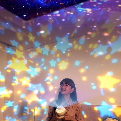 お部屋が夜空になるミニプラネタリウム「FOCUSING PROJECTION LAMP」